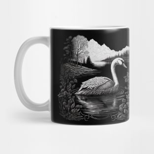 Beautiful Swan Mug